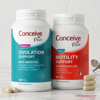 Conceive Plus Couples Bundle fertility supplements for IVF preparation