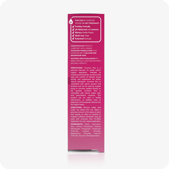 Conceive Plus 生育潤滑劑雙組合包（75毫升及8個塗抹器）（AR）- 生育潤滑劑