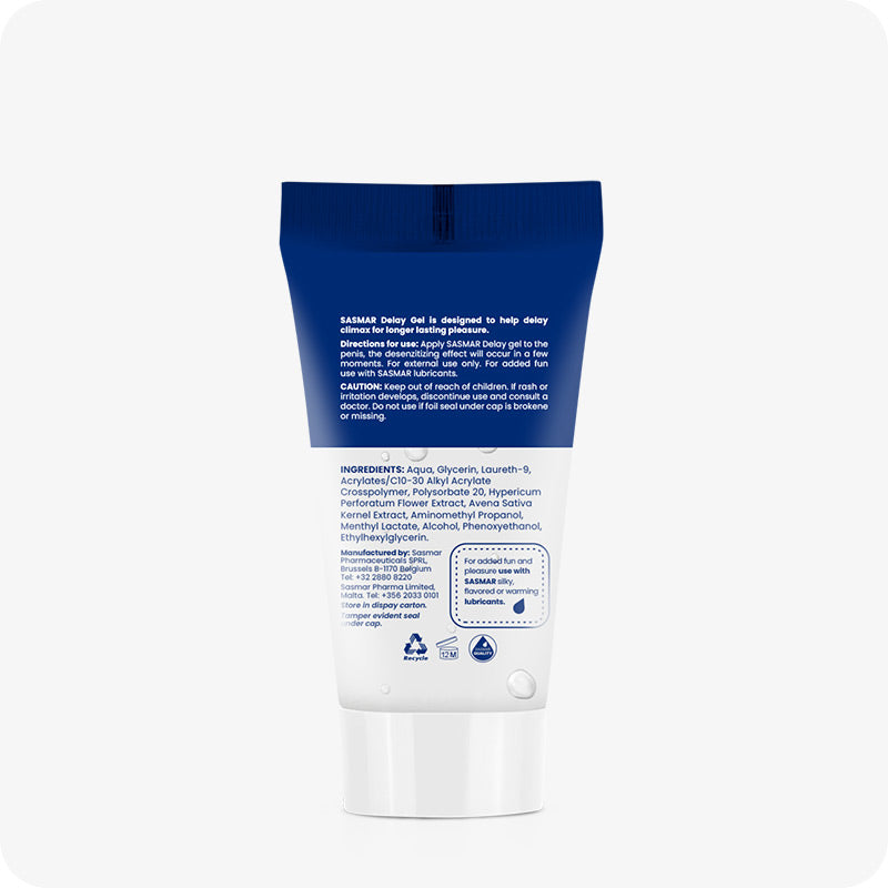Sasmar Delay Gel Para sa Mga Lalaki 30 ml