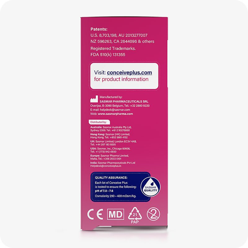 Max Fertility Bundle (75ml Tube and 16 Applicators) (AR) - Conceive Plus® Asia